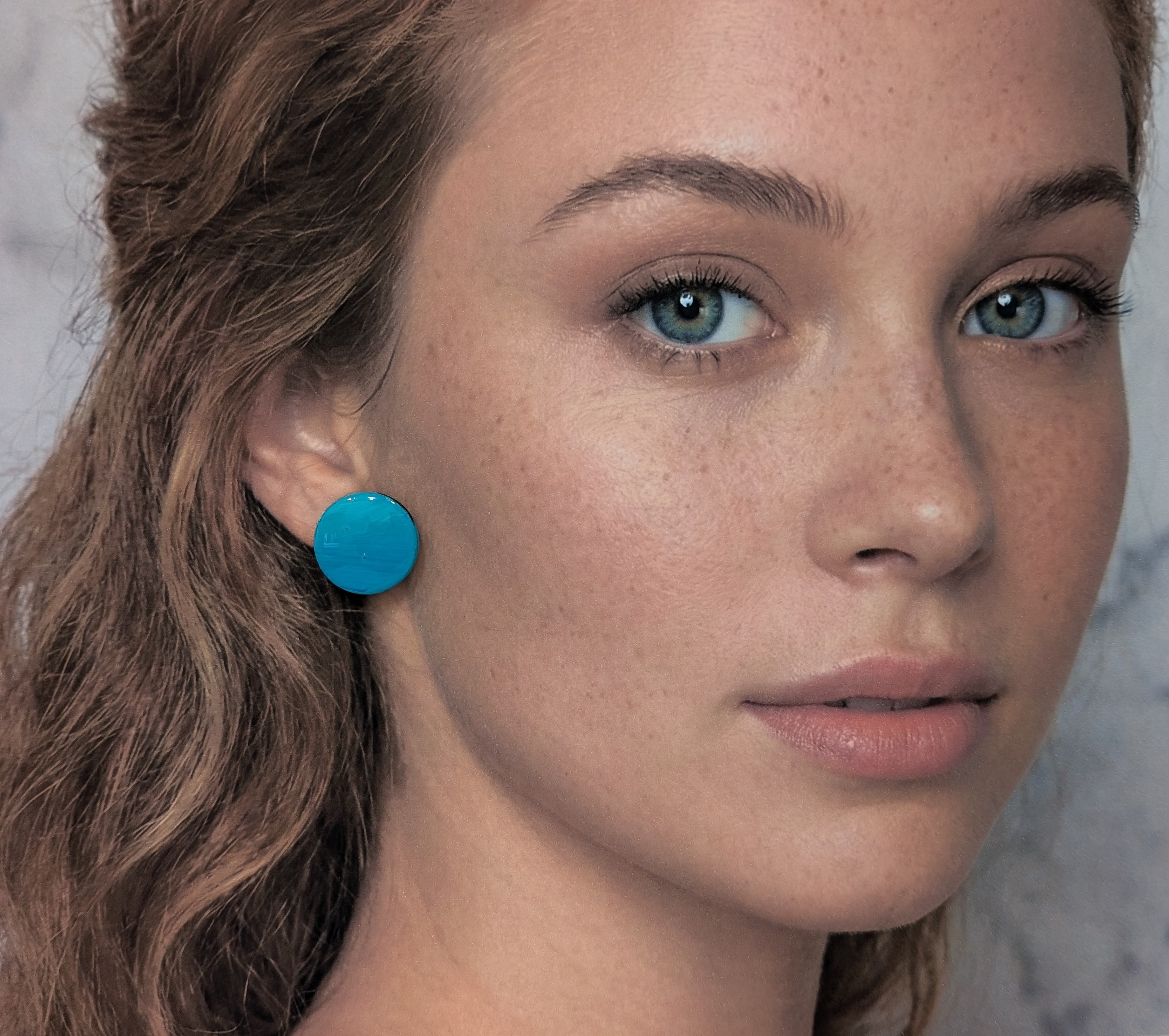 Pendientes de resina